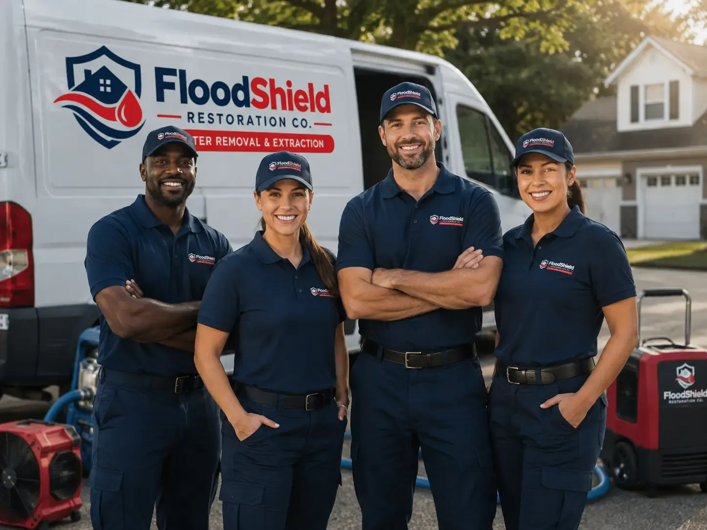 Flood Damage Restoration company in North Beach, MD
