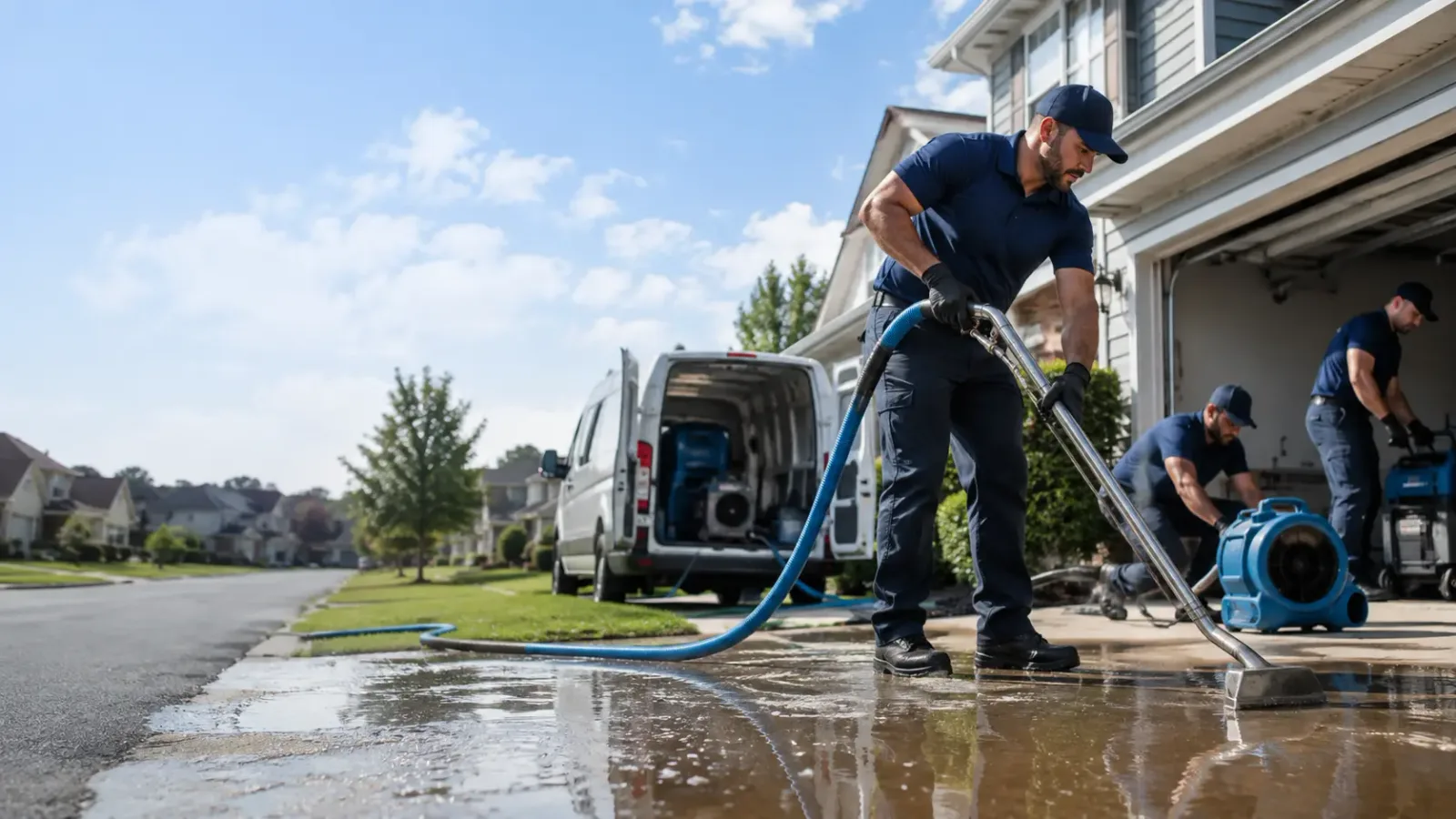 Flood Damage Restoration in North Beach, MD